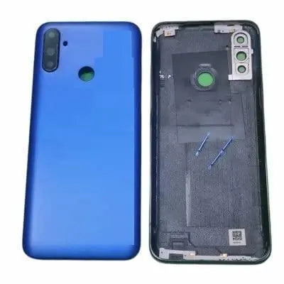 Mozomart Battery Door Back Panel Housing for Realme Narzo 10A : Blue Mozomart Mozomart Battery Door Back Panel Housing for Realme Narzo 10A : Blue Mozomart